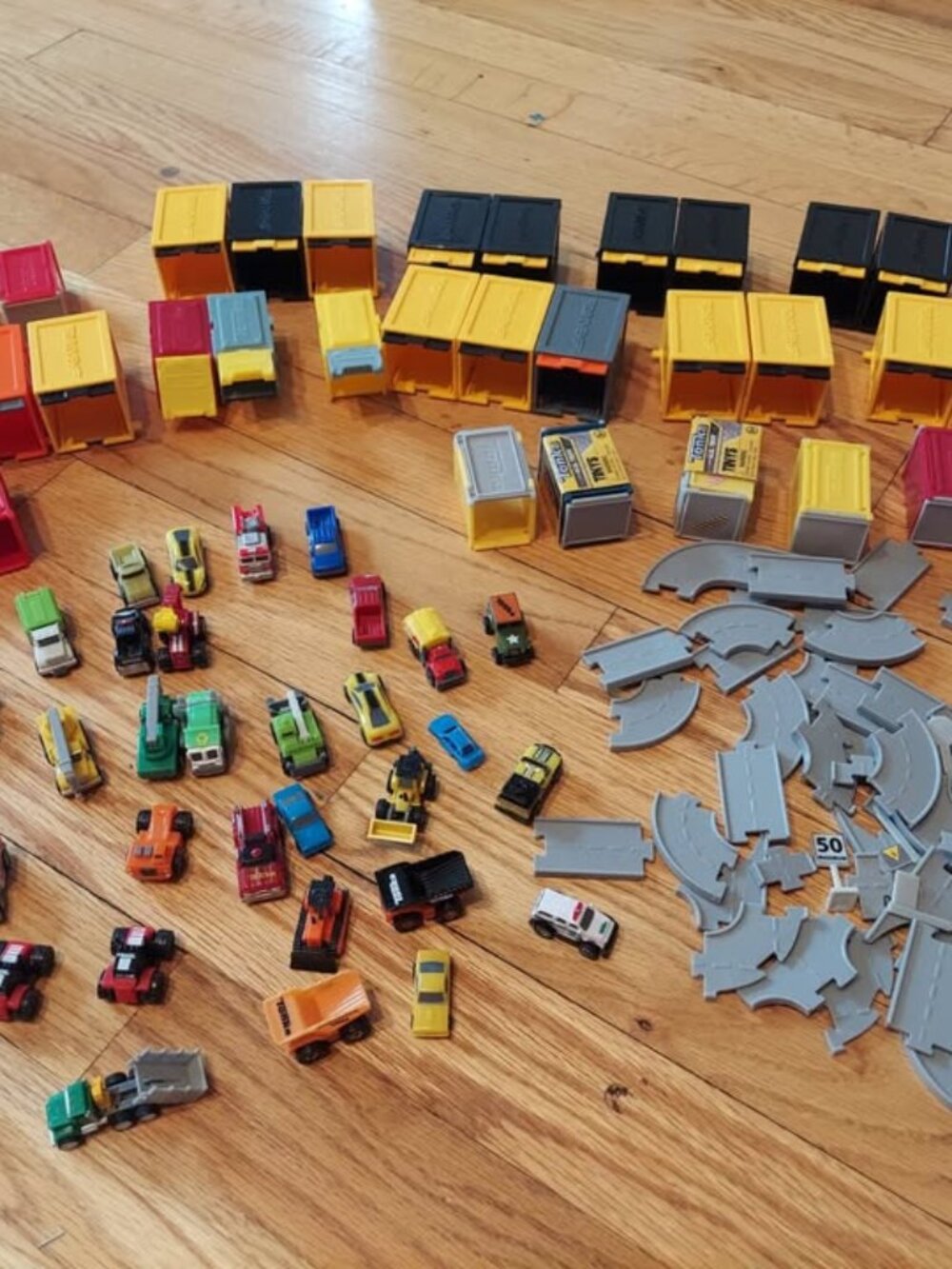 Tonka Tiniy and Driven Collection - Vehicles Garages Tracks